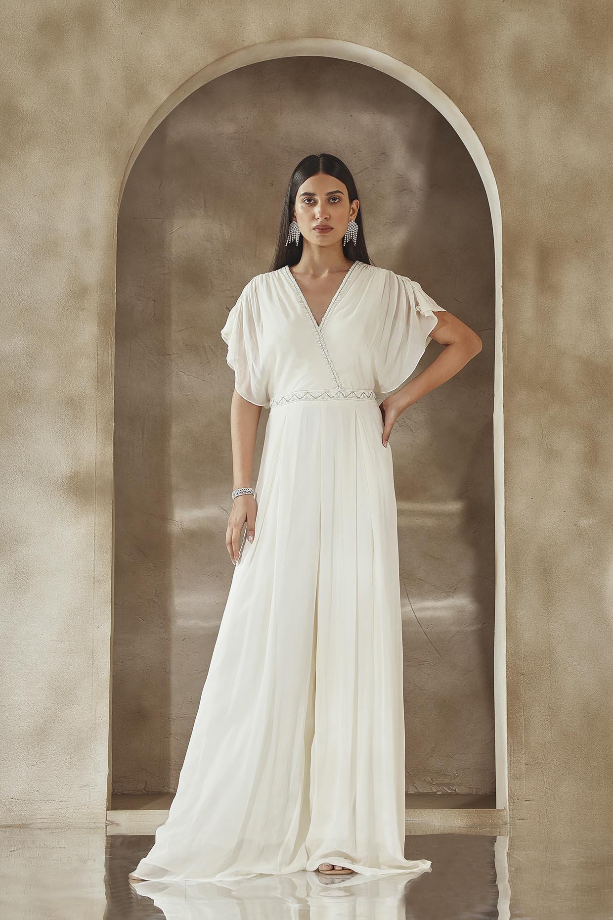 Ivory Jumpsuit SeemaThukral